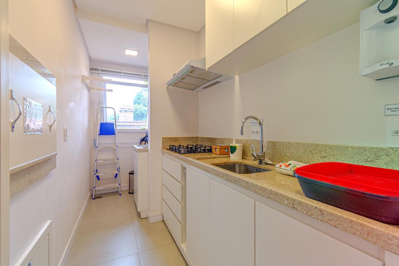 Rosa Apartamento Luxo No Centro Gramado Appartamento Esterno foto