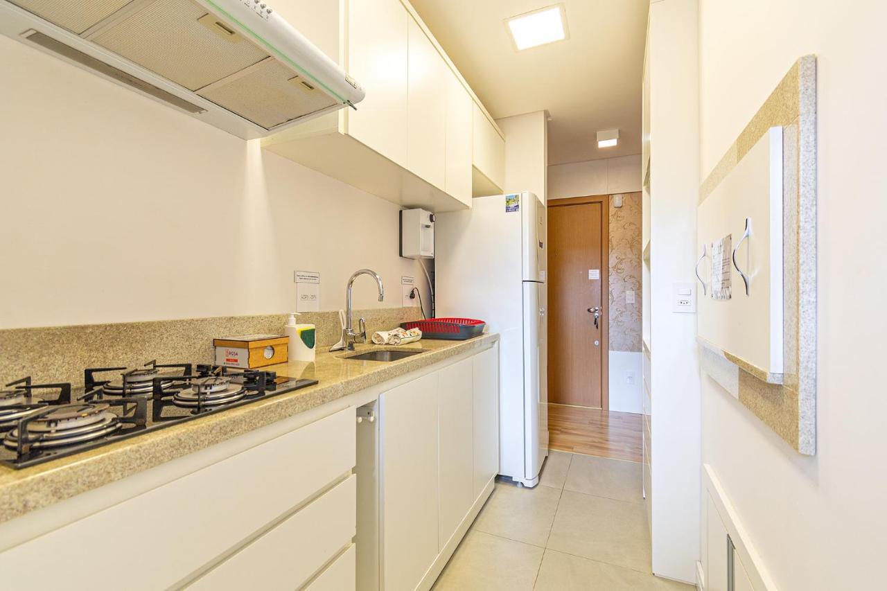 Rosa Apartamento Luxo No Centro Gramado Appartamento Esterno foto