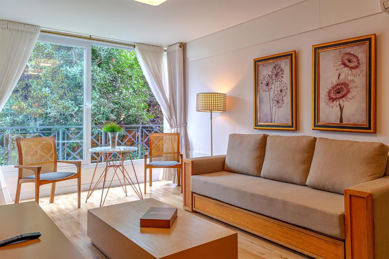 Rosa Apartamento Luxo No Centro Gramado Appartamento Esterno foto